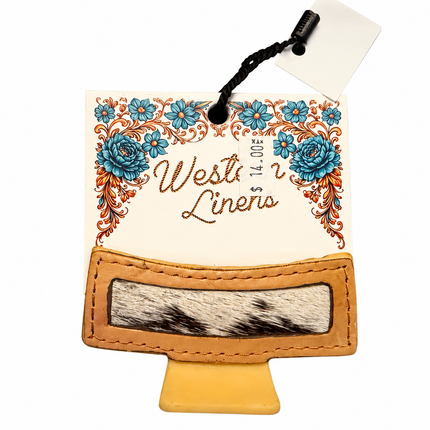 Western Style Hair Clip: Hair On Hide