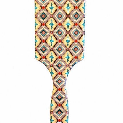Western Style Hairbrush: Aztec