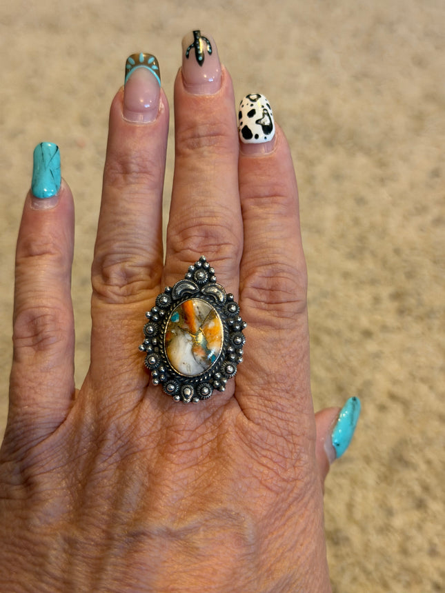 Spiny Oyster Adjustable Ring