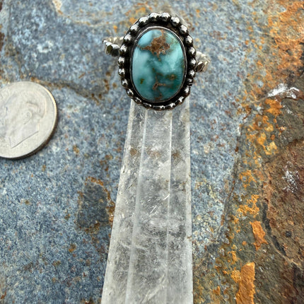 Dry Creek Turquoise Sterling Silver Ring: 8.5